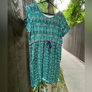 Ace & Jig Camille (?) Dress in Emerald (L)